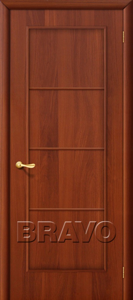 Межкомнатная ламинированная дверь 10Г итальянский орех