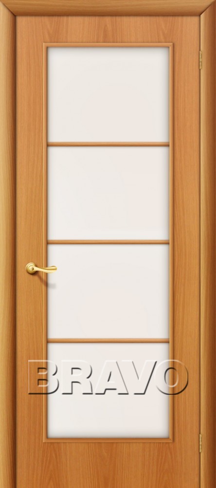 Межкомнатная ламинированная дверь 10С миланский орех