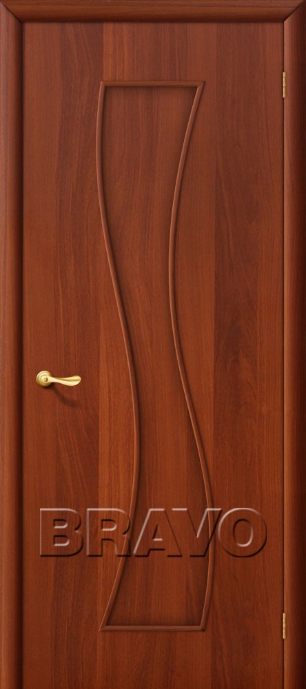 Межкомнатная ламинированная дверь 11Г итальянский орех