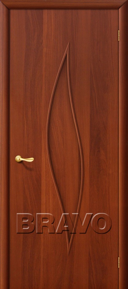 Межкомнатная ламинированная дверь 12Г итальянский орех