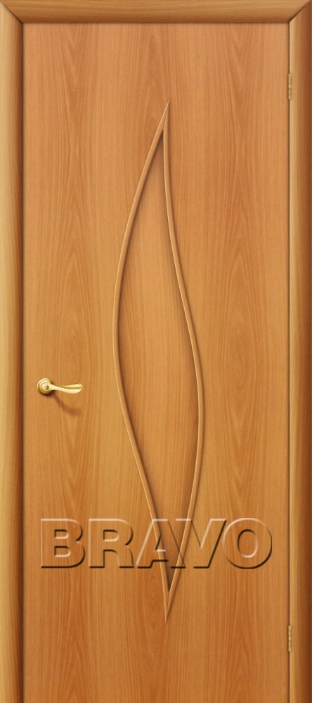 Межкомнатная ламинированная дверь 12Г миланский орех
