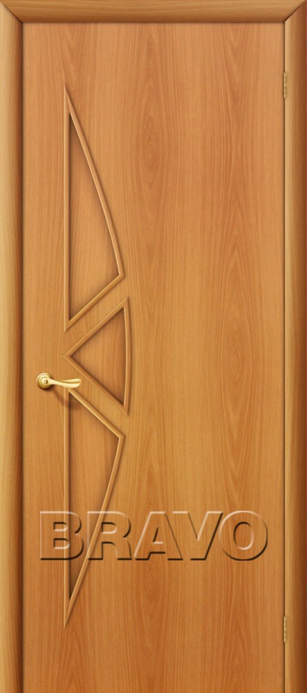 Межкомнатная ламинированная дверь 15Г миланский орех