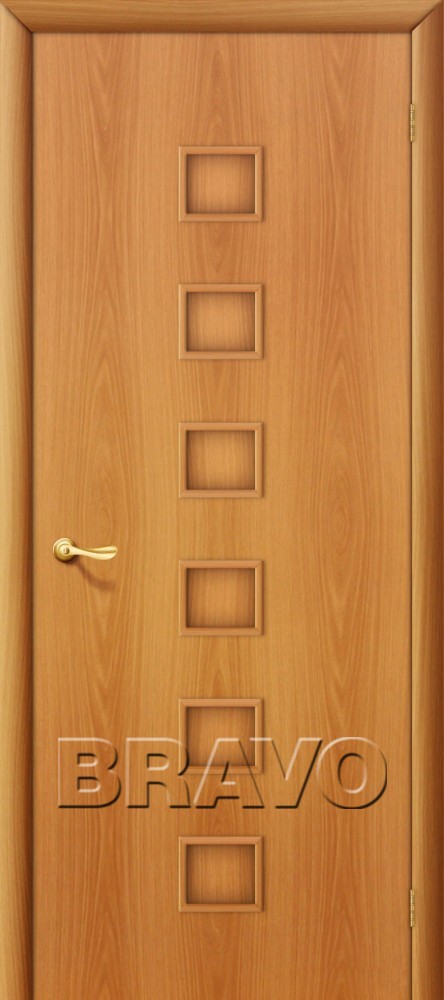Межкомнатная ламинированная дверь 1Г миланский орех