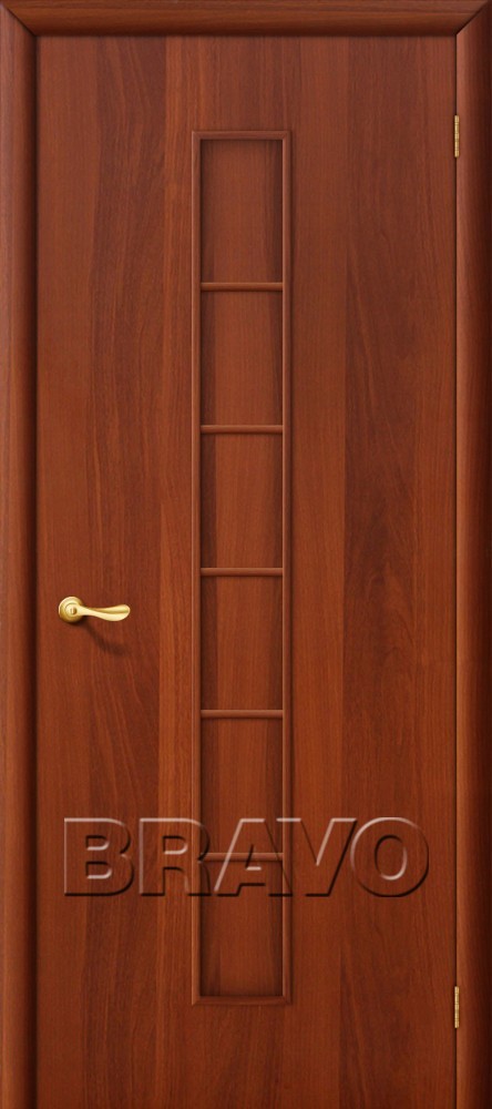 Межкомнатная ламинированная дверь 2Г итальянский орех