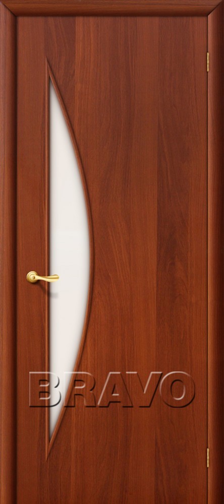 Межкомнатная ламинированная дверь 5С итальянский орех