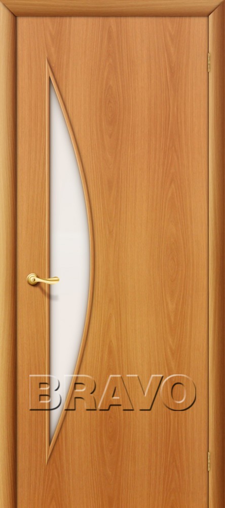 Межкомнатная ламинированная дверь 5С миланский орех